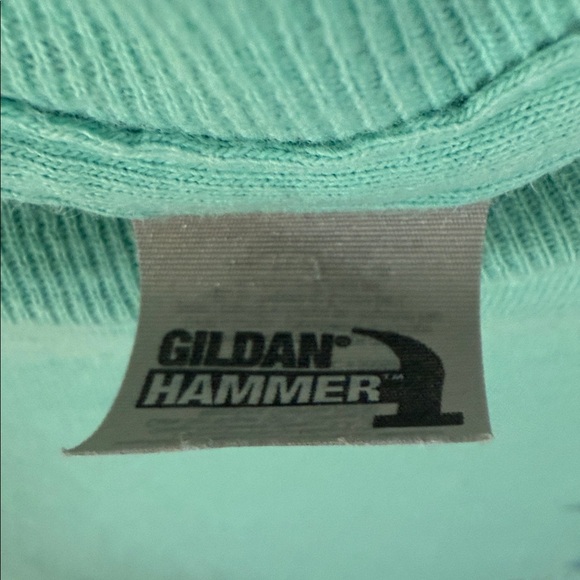 Comfort Colors Aqua T-Shirt with Van Graphic - Picture 3 of 5